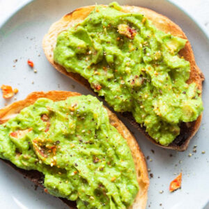 vegan avocado toast