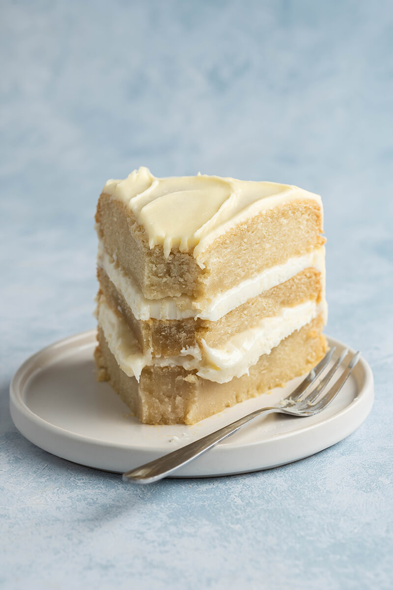 Vegan Vanilla Cake- The BEST recipe! - Earth Blokes