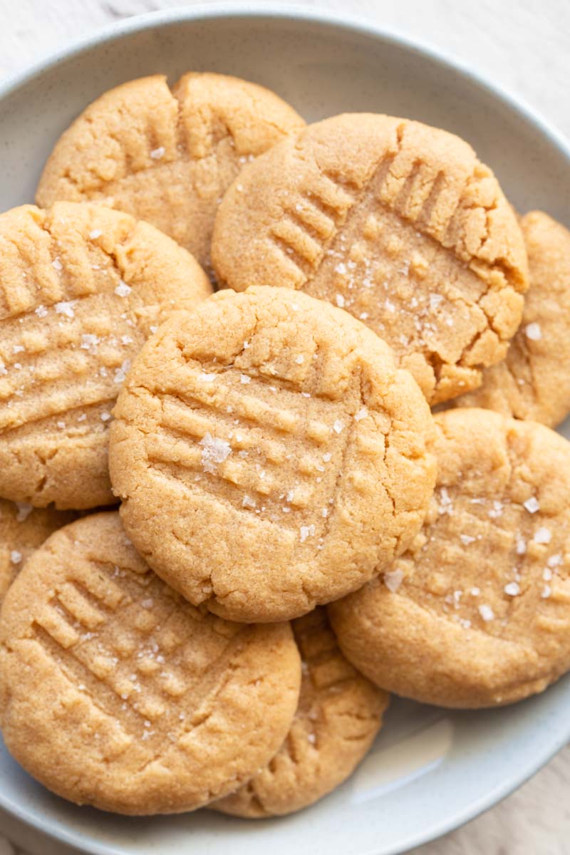 3 Ingredient Vegan Peanut Butter Cookies Earth Blokes 9747