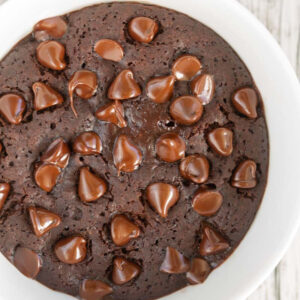 vegan chocolate mug cake