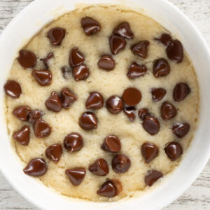 vegan vanilla mug cake