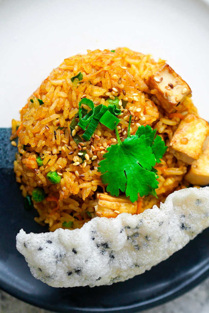 tofu fried rice