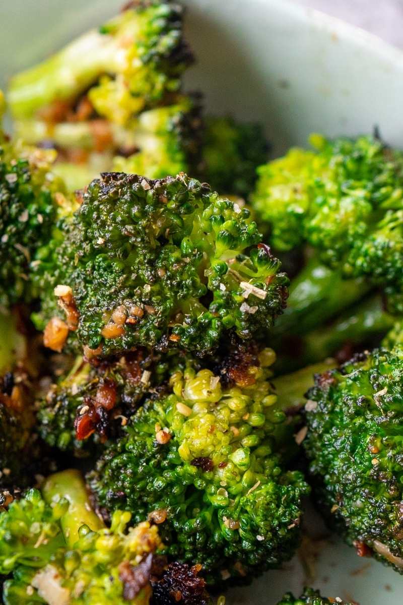 Pan Fried Broccoli- NO soggy broccoli! - Earth Blokes